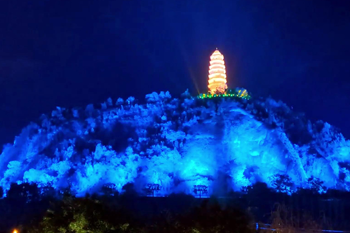 山體夜游燈光亮化工程