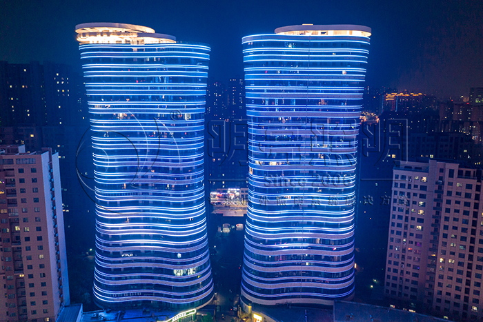 寫字樓夜景照明