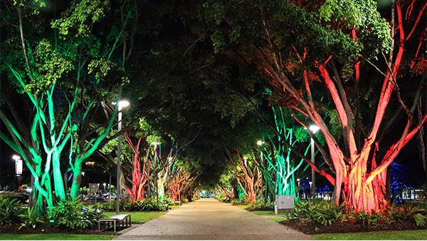 園林夜景照明工程要有自己獨特的風(fēng)格和特色