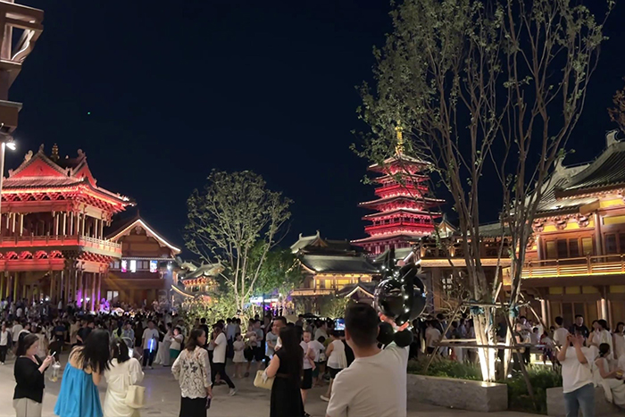 景區(qū)古建筑燈光亮化工程