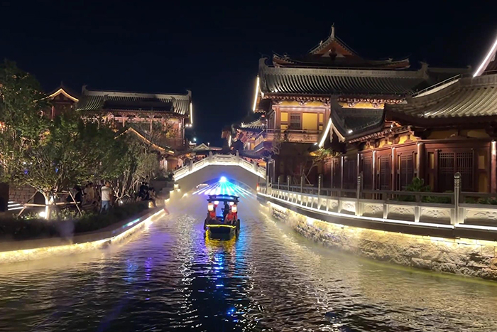 景區(qū)古建筑燈光亮化工程