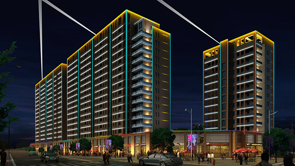 信陽市百花酒店亮化工程