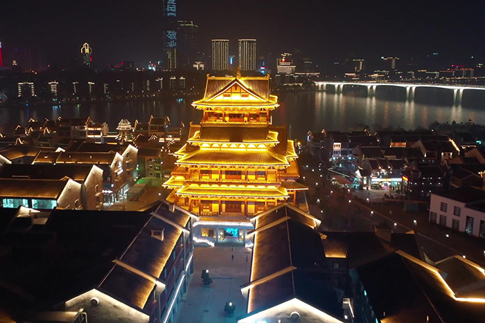 景區(qū)古建筑燈光亮化