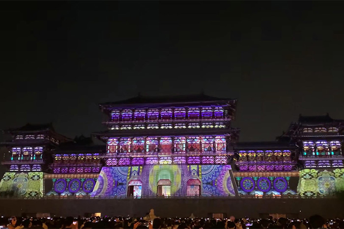 古建筑全息投影