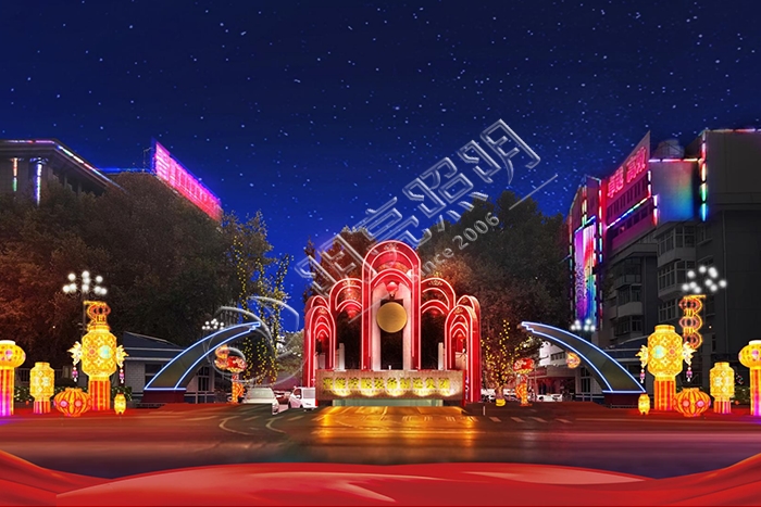 花燈效果圖設(shè)計