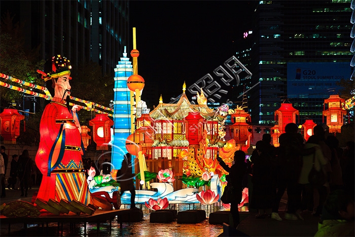 節(jié)日花燈設計