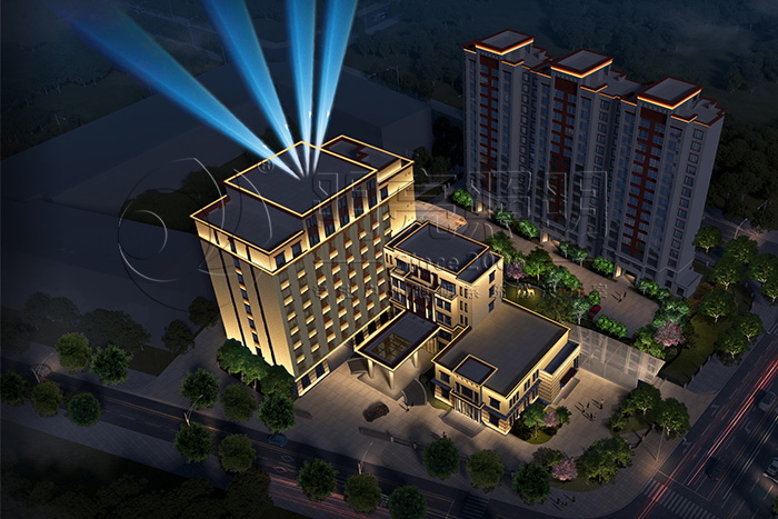 酒店樓體亮化-營(yíng)造燈光效果氛圍