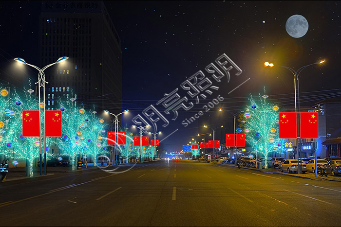 節(jié)日樹(shù)木亮化