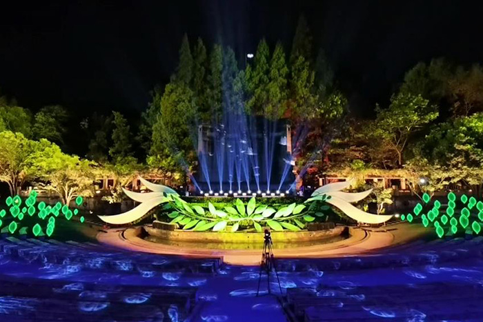 景區(qū)互動投影秀