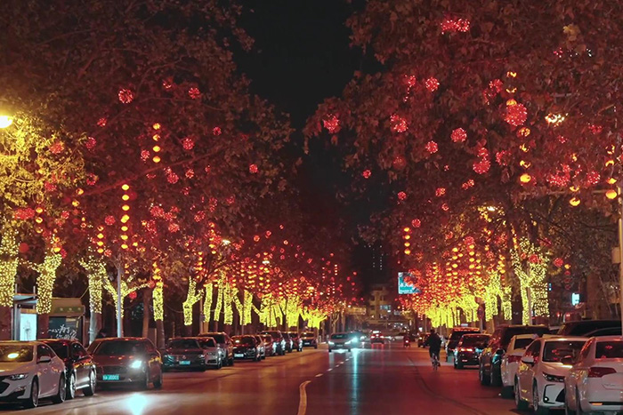 春節(jié)道路燈光亮化