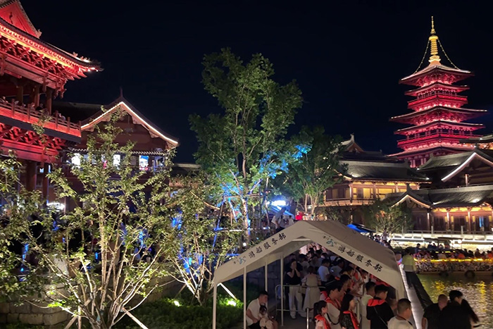 景區(qū)古建筑燈光亮化工程