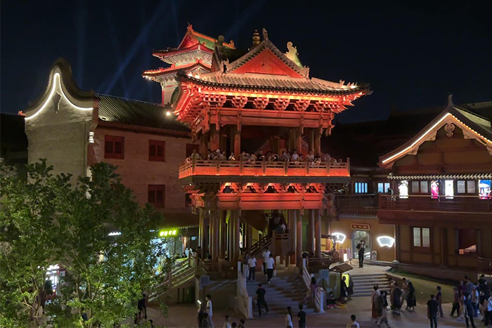 景區(qū)古建筑燈光亮化