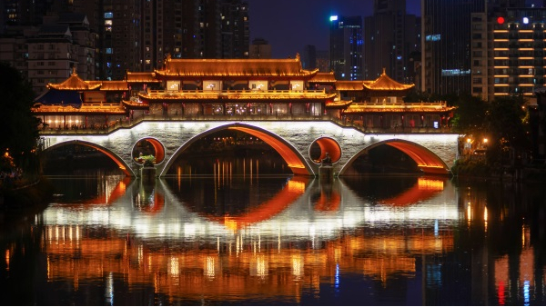 建筑夜景亮化如何進(jìn)行燈光效果的搭配？