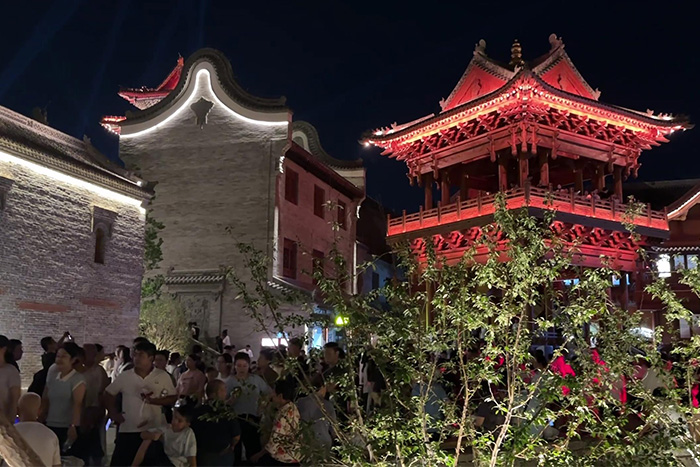 景區(qū)古建筑外墻亮化