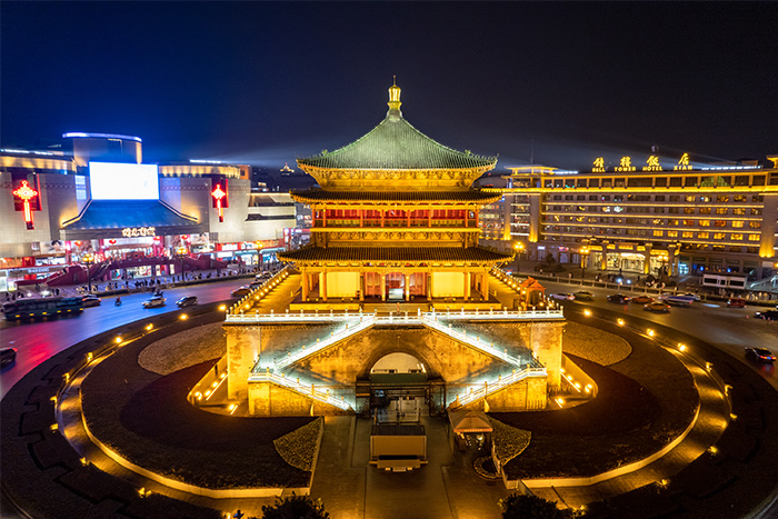 天吶！古建筑亮化夜景竟然這么漂亮