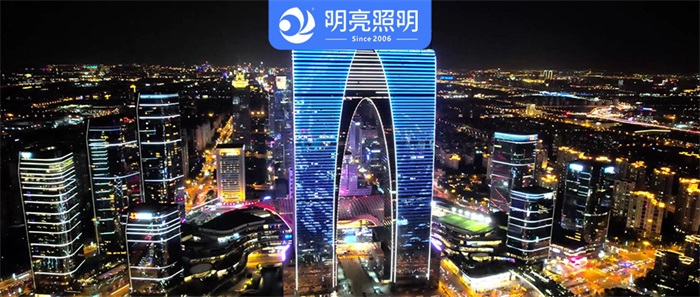 寫(xiě)字樓外墻亮化竟然有這樣的提升企業(yè)品牌效益？