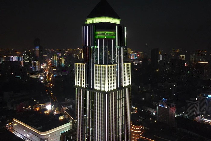 寫(xiě)字樓外墻亮化工程