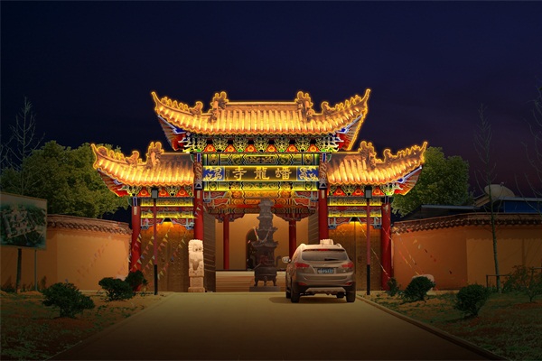 古建筑亮化設(shè)計(jì)怎么才能讓人眼前一亮？