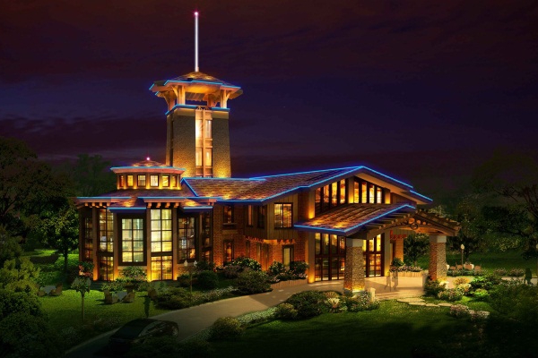 酒店照明設(shè)計-體現(xiàn)酒店夜景效果